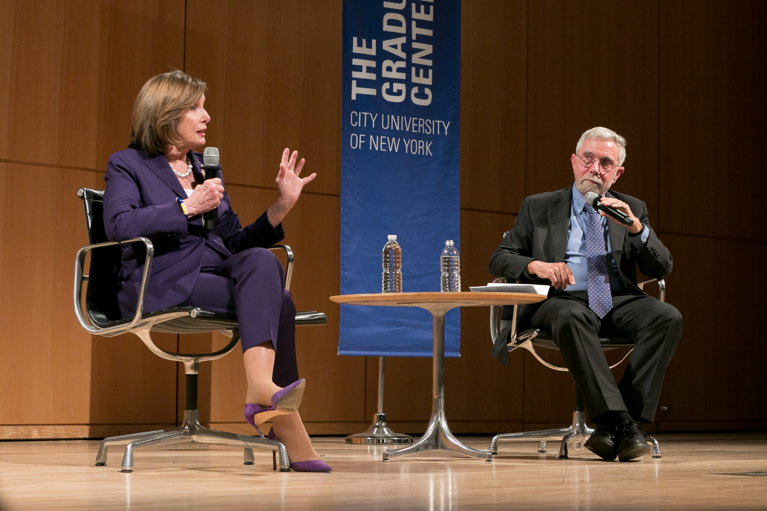 Nancy Pelosi in Conversation with Paul Krugman – The Promise and Perils ...